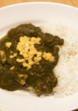 ほうれんそうカレー-レシピのメイン写真