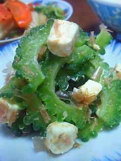 ゴーヤとクリームチーズのおかか和え-レシピのメイン写真