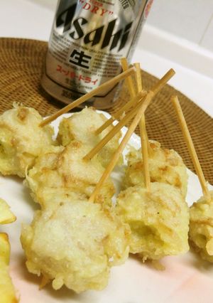 ぶたネギ串天-レシピのメイン写真