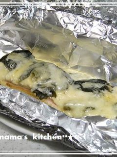 超簡単絶品♪サーモンチーズのホイル焼き-レシピのメイン写真