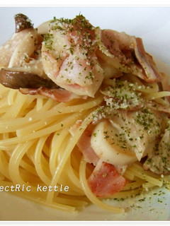 ベーコンとエリンギのミルクソースパスタ-レシピのメイン写真