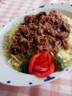 お手軽♪焼肉丼-レシピのメイン写真