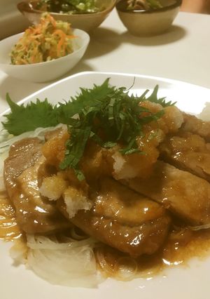 サッパリでコッテリ♪和風おろしステーキ☆-レシピのメイン写真