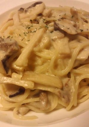 エリンギのクリームパスタ☆-レシピのメイン写真