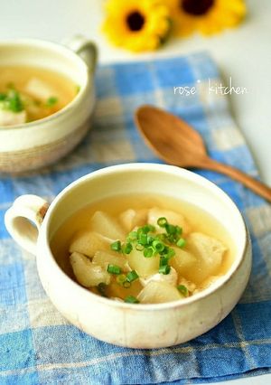 やさしい味❀冬瓜のスープ-レシピのメイン写真