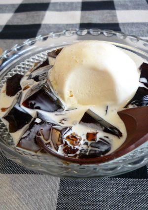 夏の定番デザート　コーヒーゼリー-レシピのメイン写真