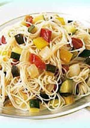 カポナータ風そうめん-レシピのメイン写真