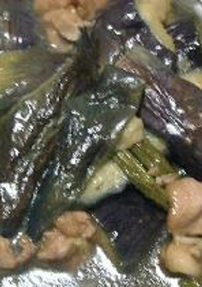 揚げナスと豚肉の冷たい煮物-レシピのメイン写真