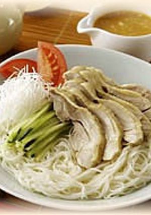 バンバンジーそうめん-レシピのメイン写真