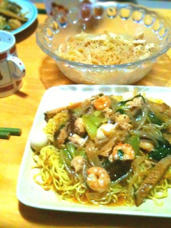 残り野菜で簡単!あんかけ焼きそば-レシピのメイン写真