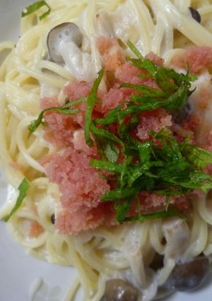 豆乳で明太子パスタ-レシピのメイン写真