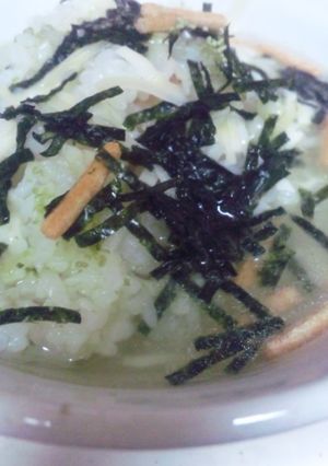意外な組み合わせ？でハマるチーズお茶漬け-レシピのメイン写真