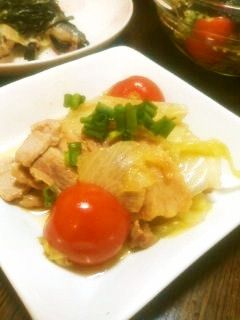 豚肉とレタスの焼肉のたれ炒め♪-レシピのメイン写真