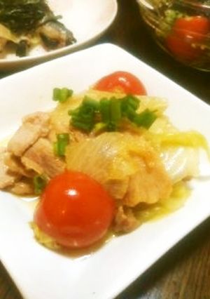 豚肉とレタスの焼肉のたれ炒め♪-レシピのメイン写真