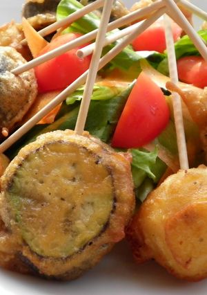 夏野菜！がっつりスタミナ串天-レシピのメイン写真