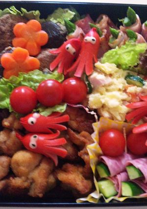運動会お弁当2011★一の重-レシピのメイン写真