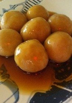 桑名もち小麦 de みたらし団子-レシピのメイン写真