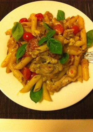 バジル&トマトPASTA-レシピのメイン写真