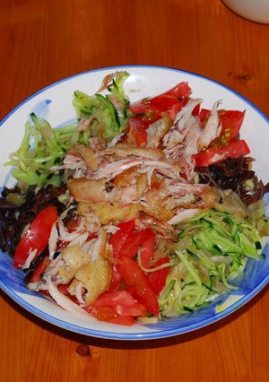 冷やし中華with手羽塩-レシピのメイン写真