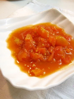 皮むき簡単!ミニトマトで水煮♡-レシピのメイン写真