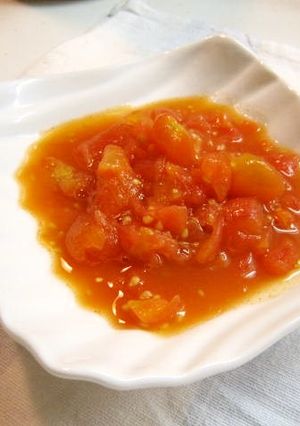 皮むき簡単!ミニトマトで水煮♡-レシピのメイン写真