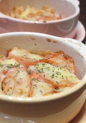オクラとトマトのチーズ焼き-レシピのメイン写真