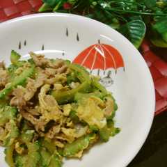 รูปของ ゴーヤチャンプルー♡「黄金の味」♡