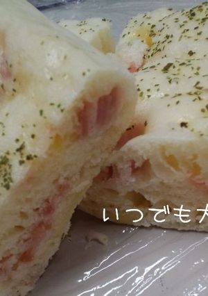 いつでも大量♪ハムチーズ蒸しパン-レシピのメイン写真