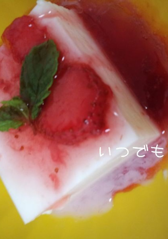 いつでも大量♪いちご寒天-レシピのメイン写真