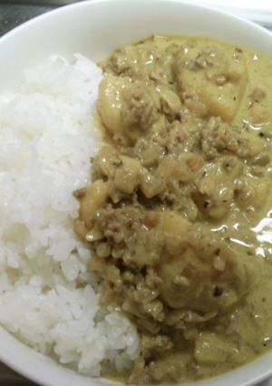 ★簡単ココナッツキーマカレー-レシピのメイン写真