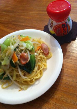 冷蔵庫のお掃除に♪和風焼きそば-レシピのメイン写真