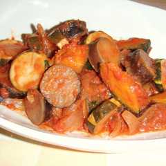 รูปของ 夏野菜のトマト煮～和風ラタトゥイユ♪