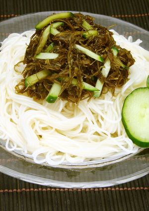 ねばねばそうめんサラダ-レシピのメイン写真