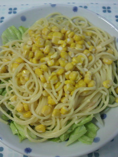 簡単★冷製コーンマヨパスタ*-レシピのメイン写真