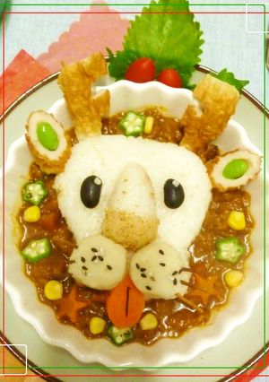 あわてんぼうの　*❄トナカイらいおん❄*-レシピのメイン写真