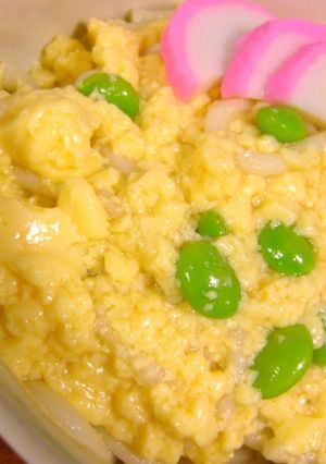 卵豆腐まぜまぜうどん☆-レシピのメイン写真
