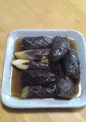 ルクエで♪ナスの煮物-レシピのメイン写真