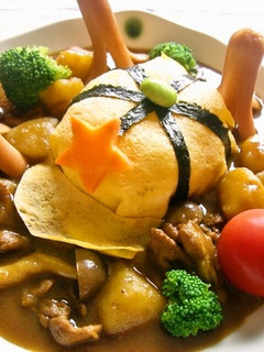 デコカレー★帽子カレー-レシピのメイン写真