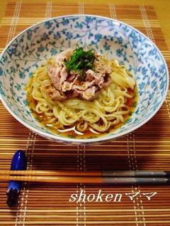 焼き肉のタレde冷やし肉うどん♪-レシピのメイン写真