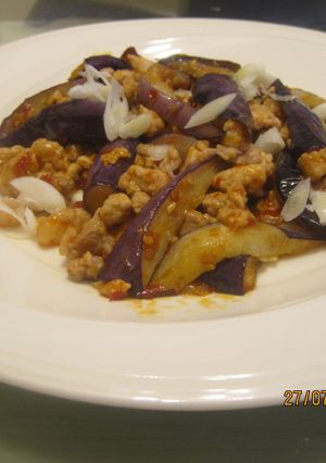 台湾料理　蒜泥茄子　李錦記豆板醤　-レシピのメイン写真