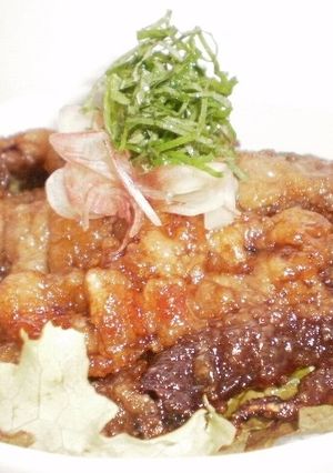 簡単!　豚バラの甘辛丼-レシピのメイン写真