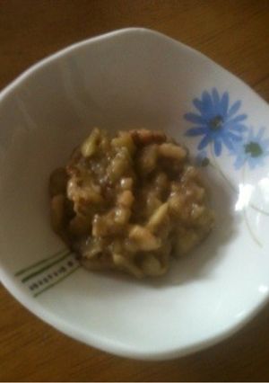 茄子のマッシュ【離乳食中期〜】-レシピのメイン写真
