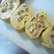 お弁当に◎ベーコンと玉ねぎの卵焼き