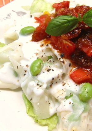 黄金の味ｄｅ冷製イタリアン!？ワンタン-レシピのメイン写真