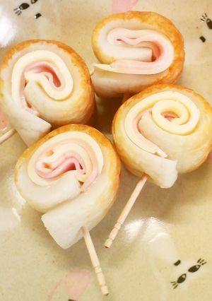 ちくわのハムチーズ巻き-レシピのメイン写真