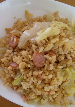 簡単！パラパラレタスチャーハン☆-レシピのメイン写真