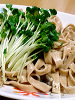 鶏肉ときのこのクリームパスタ-レシピのメイン写真