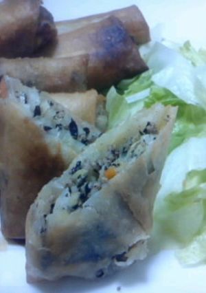 キャベツ大量消費のうまうま春巻き-レシピのメイン写真