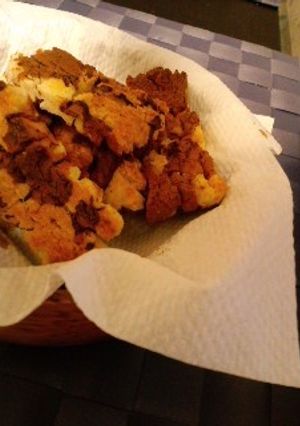 出来たて熱々の焼き煎餅!-レシピのメイン写真