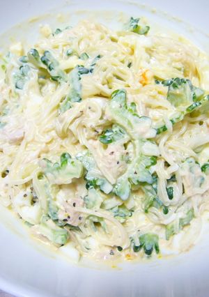 ゴーヤとそうめんのサラダ-レシピのメイン写真